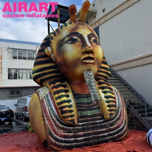 गोल्डन ट्यूनखामुन चरित्र inflatable, inflatable फिरौन चरित्र सुरंग प्राचीन मिस्र प्रदर्शनी सजावट के लिए inflatable आर्क - Product Image 5