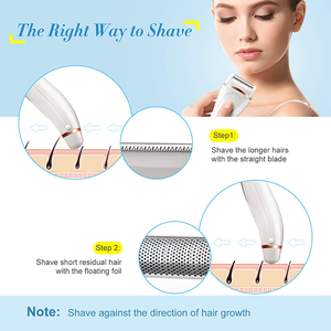 <span class=keywords><strong>Meilleur</strong></span> Épilateur Électrique pour Femmes, Appareil d'Épilation, Mini Rasoir Corporel, Visage, Bikini, Rasoir Sans Douleur, Rasoir Corporel - Product Image 4