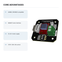 A4988 DRV8825 Papan Penggerak Motor Stepper untuk NEMA17 dengan Kontrol Mikro Langkah dan Pengaturan Arah Langkah