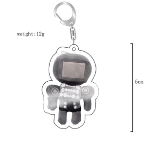 Llavero de acrílico con foto de peluche de <span class=keywords><strong>Skibidi</strong></span> Toilet, juguetes coleccionables, regalos para niños, fans, adultos, figura de anime, Titan TV Man, Cameraman - Product Image 4