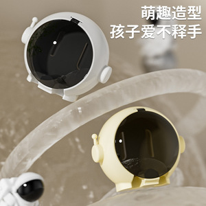 Wall Mounted <b>Toothbrush</b> <b>Holder</b> Circular Suction Cup No Drilling Required For Electric And Manual <b>Toothbrushes</b> Bathroom Storage - Product Image 2