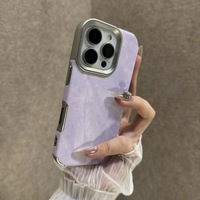 Étui en tissu style cowboy rétro vintage pour iPhone 17 Air 16 15 14 13 12 Pro Max 11 Plus – Coque de protection de luxe en jean souple antichoc