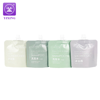 Kemasan Yixing Custom Harga Grosir Murah Kantong Makeup Spout Pouch Kemasan Krim Tangan