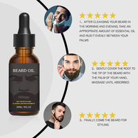 Huile de Croissance pour Barbe Homme – Soin Premium pour une Barbe plus Rapide et plus Saine