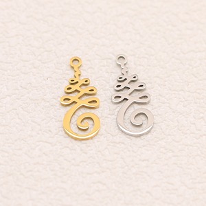 Ciondoli Yoga a Forma di Loto in Acciaio Inossidabile, Pendente Om Aum, Gioielli Yoga, Charm Loto Traforato per Collane, Bracciali, Orecchini Fai-da-Te - Product Image 6