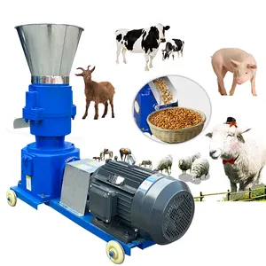 Venda quente de máquina de pellets de ração plana e misturador de pelotas para ração animal máquina de pellets de ração áfrica do sul