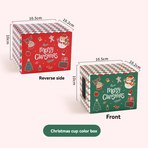 Mugs à café en céramique de Noël en gros - Motifs Père Noël, Bonhomme en pain d'épices, Arbre de Noël - Product Image 2