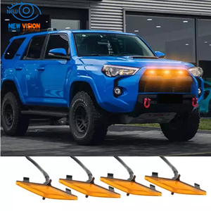 Feux de position avant à LED pour voiture à haute concentration, feux de position à LED pour calandre de voiture, <span class=keywords><strong>petit</strong></span> feu jaune 12v - Product Image 6