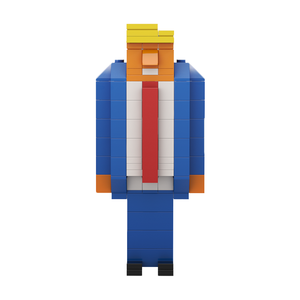Funbuild-<span class=keywords><strong>Mini</strong></span> figura de Brickheadz para niños, juego educativo de bloques de construcción, escala 1:8, juguete de plástico para niños de 5 a 7 años - Product Image 1