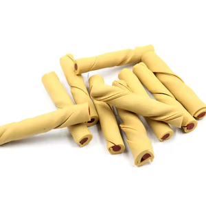 Golosinas para Mascotas al por Mayor OEM ODM, Nutritivas, 7 Huesos Dentales para el Cuidado Bucal, Palitos Masticables Suaves con Relleno de Leche para Premios de Perros - Product Image 6