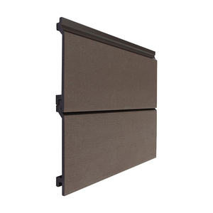 Chà nhám PVC Panel Tường Ngoài Trời WPC tường ốp Bảng điều khiển Hội Đồng Quản Trị - Product Image 4