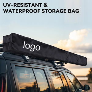 อุปกรณ์เสริมสำหรับการเดินทางแบบ Overlanding กันสาดข้างรถแบบยืดได้ 360 องศา 4x4 แบบไม่มีขาตั้ง ผ้า Oxford ขยายได้ 270 องศา สำหรับรถยนต์ - Product Image 4