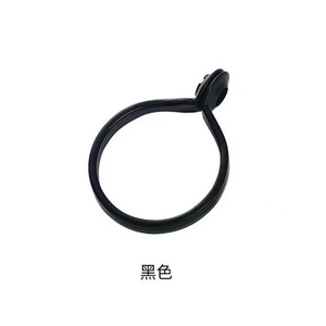 Anneaux de rideau en plastique en forme de C, crochets, clips, crochets de suspension pour rideaux, crochets de rideaux - Product Image 3