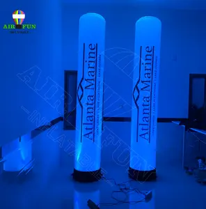 AIRFUN LED Inflatable Column Lighting Inflatable Pillar Inflatable Light Tubes For Decoration