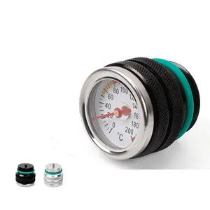 <span class=keywords><strong>Bouchon</strong></span> de réservoir d'essence avec <span class=keywords><strong>jauge</strong></span> de température d'huile Thermomètre en alliage d'aluminium Remplace le <span class=keywords><strong>bouchon</strong></span> M30x1.5 Accessoires moto - Product Image 2