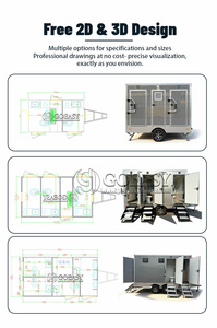 Baño Portátil de Lujo GoEasy en Remolque para Baño Público en Promoción - Product Image 4