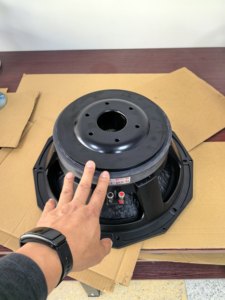 Caisson de basses de 2000 W de <span class=keywords><strong>15</strong></span> pouces avec bobine de 4,5 pouces et aimant de 254 mm |   Solution audio professionnelle OEM/ODM - Product Image 6