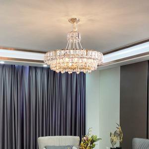 Decoración Iluminación interior Comedor Techo Lujo Led Moderno K9 Candelabros de cristal Luces - Product Image 5