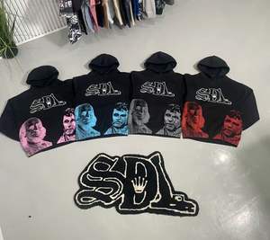 Felpa con Cappuccio Personalizzabile da <span class=keywords><strong>Uomo</strong></span> in Cotone, Modello Sdl <span class=keywords><strong>Viola</strong></span> Pesante - Product Image 4