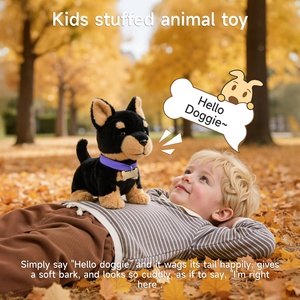 Juguetes de Peluche Inteligentes para Niños Tumama, Juguete de Peluche de Perrito que Camina con Control por Voz, Perro <span class=keywords><strong>Doberman</strong></span> Musical de Peluche, Juguete Sensorial Interactivo para Bebés - Product Image 4