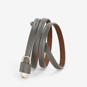 جلد البقر الأصلي الأنيق للمرأة بنطلون رقيق ناعم حزام اللكم مباشرة بيع بالجملة سلع جلدية قوانغتشو الأزالية - Product Image 6