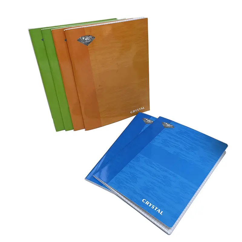 Zeitschriften Agrafees Cahier Scolair en gros A5 Grid Travel Jurnal Notebook-Set Softcover-Notiz blöcke für Kinder Büro Schul bedarf