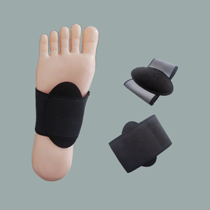 Fasciite plantaire amortissement soulagement de la voûte plantaire prend en charge les bandes manchons de pied de Compression avec coussinets en gel pieds plats soulagement de la douleur - Product Image 5
