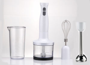 Potente licuadora de inmersión de mano de <span class=keywords><strong>500W</strong></span> con accesorios 3 en 1, ideal para mezclar, picar, batir y hacer puré - Product Image 2
