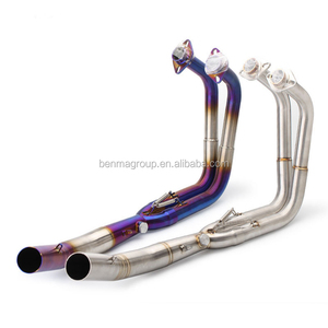 Tubo de escape intermedio para motocicleta, tubo de conexión delantero y medio para silenciador, compatible con Ninja 400, Z400, Z250, <span class=keywords><strong>Z300</strong></span>, Z250SL - Product Image 6