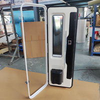 Nouvelle porte isolée pour camping-car européenne 2025 avec homologation E-mark et poubelle - Compatible avec les caravanes Airstream/Adria