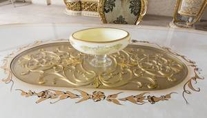 Mobili barocchi cucina stile classico europeo elegante antico <span class=keywords><strong>tavolo</strong></span> e sedia in legno <span class=keywords><strong>oro</strong></span> sala da pranzo mobili - Product Image 4