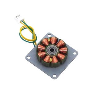 เครื่องกำเนิดไฟฟ้ากระแสสลับสามเฟสขนาดเล็ก กำลังไฟ 3V-24V แบบหมุนมือ พร้อมมอเตอร์เงียบ ชิ้นส่วนอิเล็กทรอนิกส์ - Product Image 2