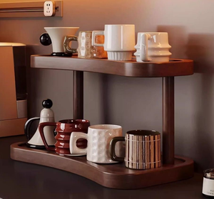 Estante de Almacenamiento para Bebidas, Soporte para Tazas de Escritorio, Exhibidor para Juego de Té/Tazas de Café/Vasos de Agua - Product Image 5