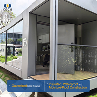 CGCH F7 Cabine d'hôtel mobile moderne de luxe, maison capsule de luxe, dortoir modulaire préfabriqué pour le camping ou l'utilisation en appartement