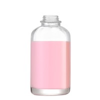 Groothandel Hoge Kwaliteit 500Ml Goud/Zilver/Zwarte Pomp Kop Koffie Siroop Dispenser Zeep Handzeep Lotion Pers Type Glazen Fles