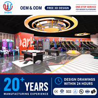 Centre de divertissement familial intérieur commercial, conception de jeux d'arcade, machines de basketball, équipement de hockey sur air, aire de jeux personnalisée OEM