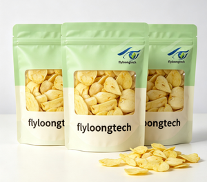 Verpackte Hochwertige Knusprige Vakuum-Frittierte Knoblauchscheiben Niedrigtemperatur-Gerwurzellose Frittierte Knoblauchstücke Sind Preisgünstig - Product Image 4