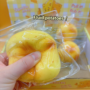 Jouets de décompression Jincan en forme de pomme de terre fluide à récupération lente, populaires pour soulager le stress chez les enfants - Product Image 6