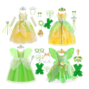 Film TV di Halloween Costume da principessa Elsa Anna Aurora sirenetta Moana Sofia bianco neve pesca-caratteristiche abiti durevoli - Product Image 2