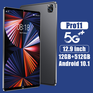 แท็บเล็ตอัจฉริยะ13แอนดรอยด์หน้าจอความละเอียด11 "HD <span class=keywords><strong>แบ</strong></span><span class=keywords><strong>ต</strong></span>เตอรี่12 + 512GB 8000mAh WIFI 4G 5G แท็บเล็ตพีซีมาใหม่ - Product Image 2