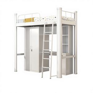 Ensemble de lits de dortoir en métal sur mesure avec un design moderne pour les étudiants, à utiliser dans la <span class=keywords><strong>chambre</strong></span> et l'appartement - Product Image 1