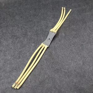 Kit de <span class=keywords><strong>Tirachinas</strong></span> de Látex con Banda Elástica Plana Potente, Accesorios Prácticos para Caza y Pesca - Product Image 5