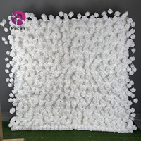 8ft décoration murale photomaton fond fleur décoration retrousser tissu base fleur boule pour fête fournitures mariage décor