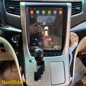 Radio para Auto con Pantalla Tesla de 12.1 Pulgadas, 128GB ROM, Android 13, GPS, Reproductor Multimedia de Video, HU DSP para Toyota VELLFIRE Alphard H20 2008 - Product Image 1