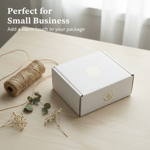 สติกเกอร์ติดกล่องกันน้ำแบบกำหนดเองสำหรับตกแต่งโลโก้กล่อง - Product Image 3