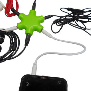 USENGKA caliente 3,5mm 5 en 1 Audio Splitter Cable de Audio - Product Image 5