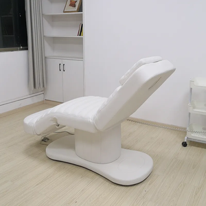 Camilla De Masaje De Lujo Para Esteticista Con 3 Motores Cama Curva Para Tratamientos Faciales Y Pestañas Para Salón Y Spa - Product Image 4