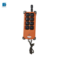 Télécommande radio sans fil, portée de 50 à 500 m, batterie rechargeable, étanche IP68, pour grue montée sur camion et excavatrices