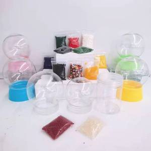 Juego de Globos de Nieve Vacíos de Plástico de 65 mm y 80 mm para Manualidades, Juguete Promocional para Niños, Directo de Fábrica - Product Image 2