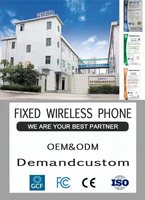 FWP F910 Teléfono Fijo Inalámbrico con Pantalla Táctil Android de 5.5 Pulgadas, 4G, 3G, 2G, Gran Venta